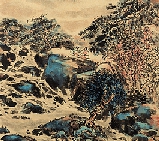 南山颂寿图（2014年，  77cm×47cm）陳石.jpg